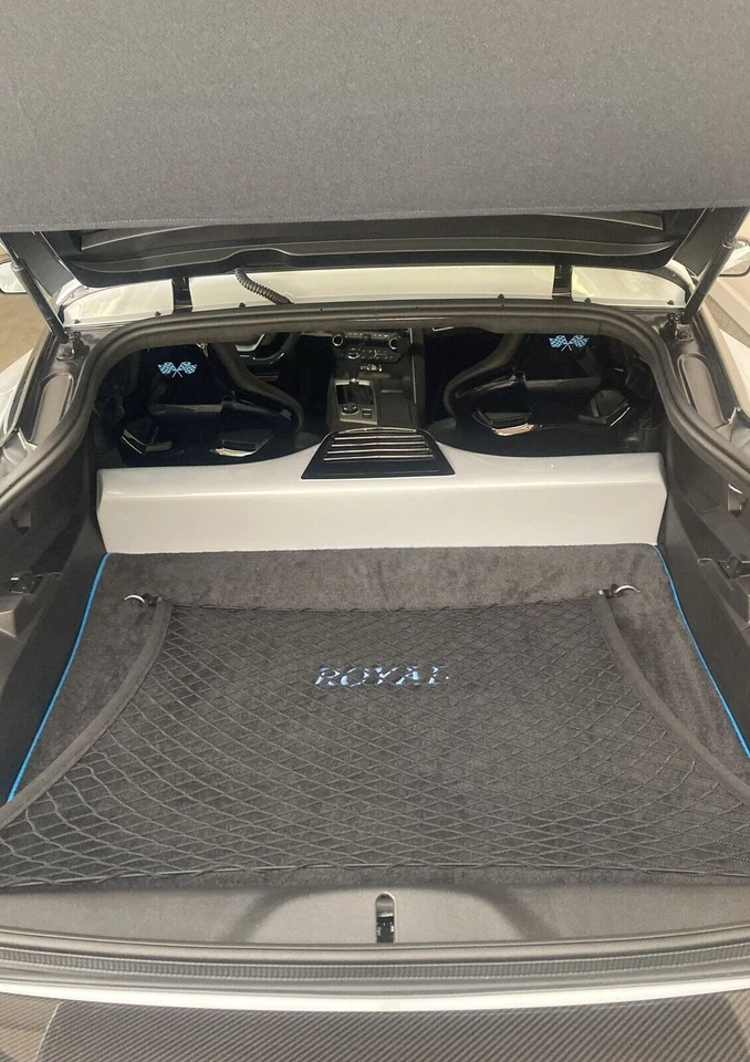 Rede de carga web estilo piso tronco traseiro para Chevrolet Corvette 2014-2019 nova em folha - Imagem 2 de 4