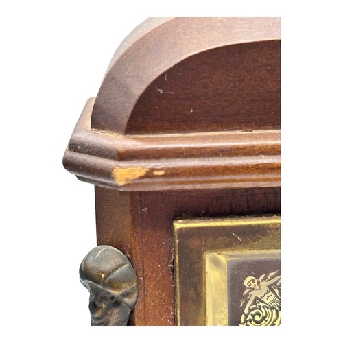 Reloj Estante Vintage Madera VANTAGE Funciona con Pilas 7" Alto - Funciona - Imagen 11 de 19