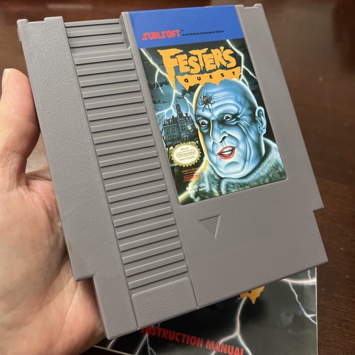 NES Nintendo Fester’s Quest, 1985 Tested, Original Owner Mint Cartridge - Picture 6 of 11