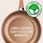 NutriChef Nccw14S 14 Piece Nonstick Ceramic Cookware Set - Bronze