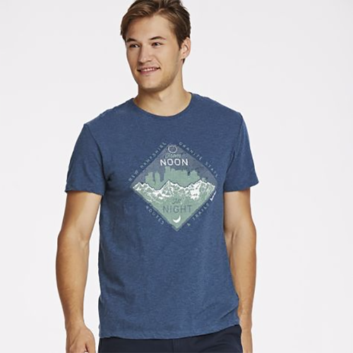 Timberland Men's Short Sleeve Noon Til Night Graphic T-Shirt A1NFH - Picture 11 of 13