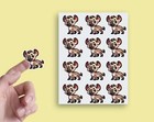 x24 Animal Scrapbooking Journal Envelope Seal Craft Vinyl Stickers ss328