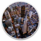 2 x Vinyl Stickers 30cm - San Francisco California USA America Cool Gift #24138