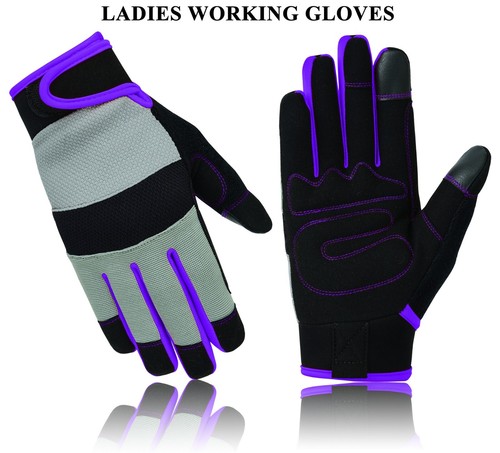 Safety Work Gloves Womens Ladies Girl Hand Protection Gardeing Home Cleaning DIY - Picture 4 of 11