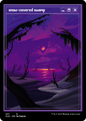 MTG Secret Lair PixelSnowLands.jpg Non-Foil Edition SEALED
