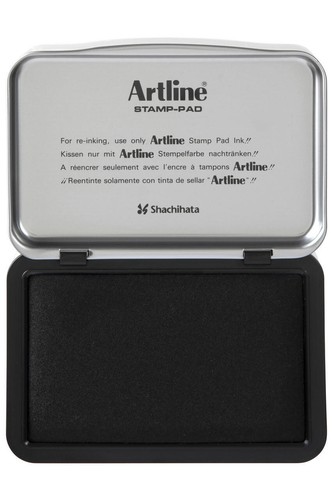 Artline Black Stamp Pad #1 EHJ-3 67 x 106mm 12201