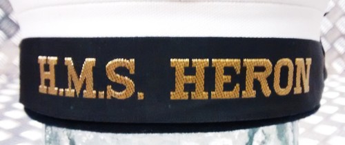 Royal Navy Tally Ribbon For Class 2 Pork Pie Sailors Hat Genuine British Issue - Picture 15 of 50