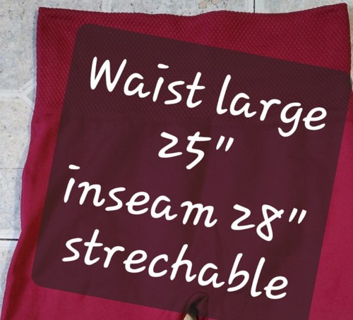  Damen Leggings groß, burgunderrot, groß - Bild 5 von 5