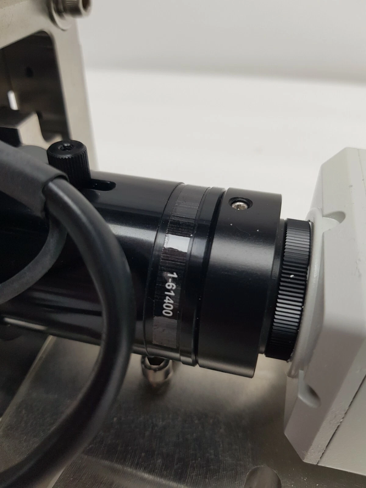Navitar 1-61400 mini adapter engraving near the camera end