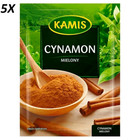 PACK OF 5 KAMIS SPICE GROUND CINNAMON 15G 0.5OZ.