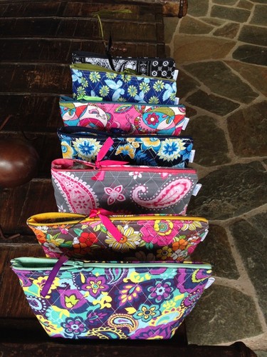 HANDMADE Cosmetic Bag Makeup Storage Pencil Case Pink - Picture 21 of 22