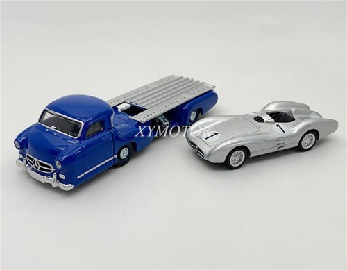 NOREV 1/64 Benz Blue Wunder+Silver Arrows W196 Diecast Model Car Gifts Display - Picture 12 of 12