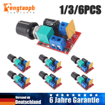 DC 5V-35V PWM Mini Regolatore Velocit&agrave; Motore Interruttore