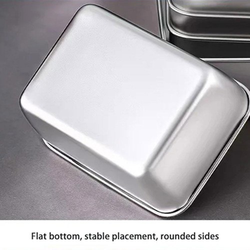 Steel Refrigerator Food Storage Box with Picnic Food Box L Lid : A1K3 N4T4 - Bild 13 von 17