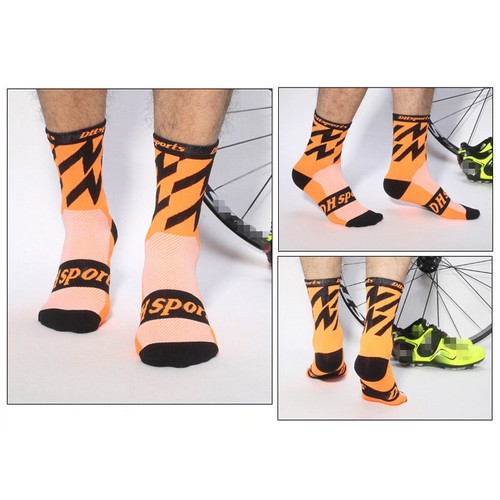 Cycling Socks Mens Womens Riding Bicycle Bike Sport Ankle Socks BMX XC MTB Black - Picture 85 of 115