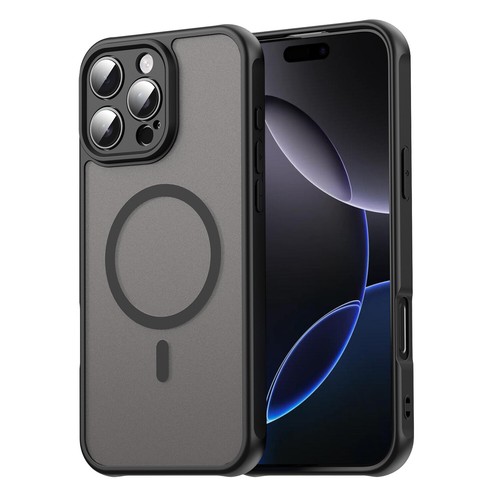 For iPhone 16e 15 14 Plus 13 12 11 Pro Max Frost Case Mag Safe Shockproof Cover - 第 12/19 張圖片