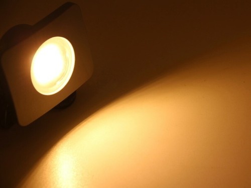 LED Slim Design Strahler mit Erdspieß 10W Fluter 750 Lumen Gartenstrahler 230V - Bild 8 von 9