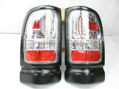 APC 407536TLC Tail Light Lamps Diamond-Cut For 1994-2002 Ram Pickup W/O SPORT