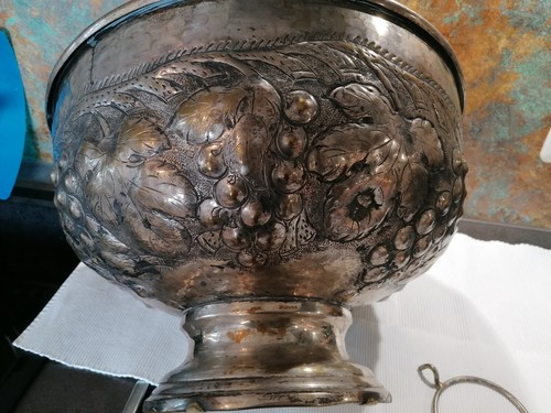 XXL Champagnerkühler Weinkühler Sektkühler 8-9 Flaschen Jugendstil - Bild 4 von 16