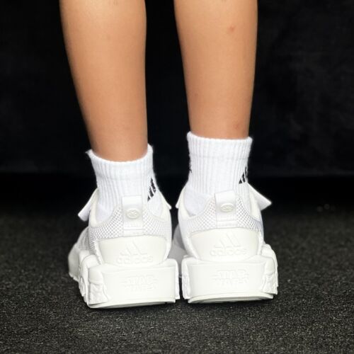 Adidas Star Wars Runners EL Junior Youth's Athletic Shoe White Sneakers #044 - Picture 15 of 24