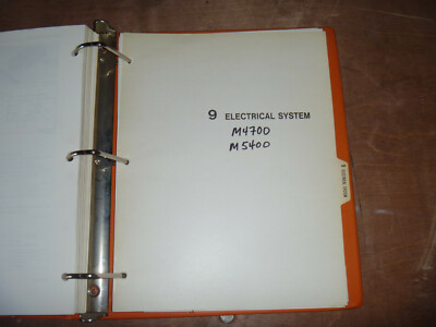 Kubota M4700 M5400 Tractor Electrical Wiring Diagram ...