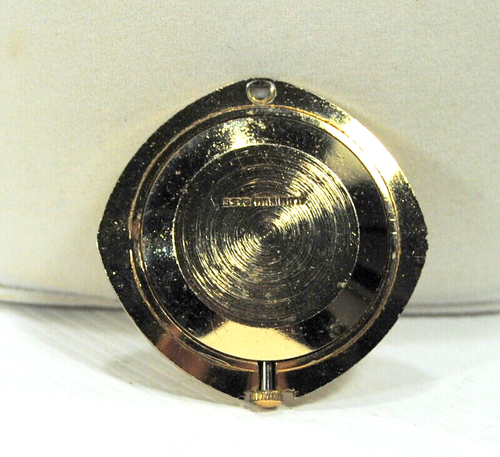 Vintage Timex Ladies Goldtone Jewelry Pendant Timex Watch 4cm X 4cm No Chain - Picture 3 of 3
