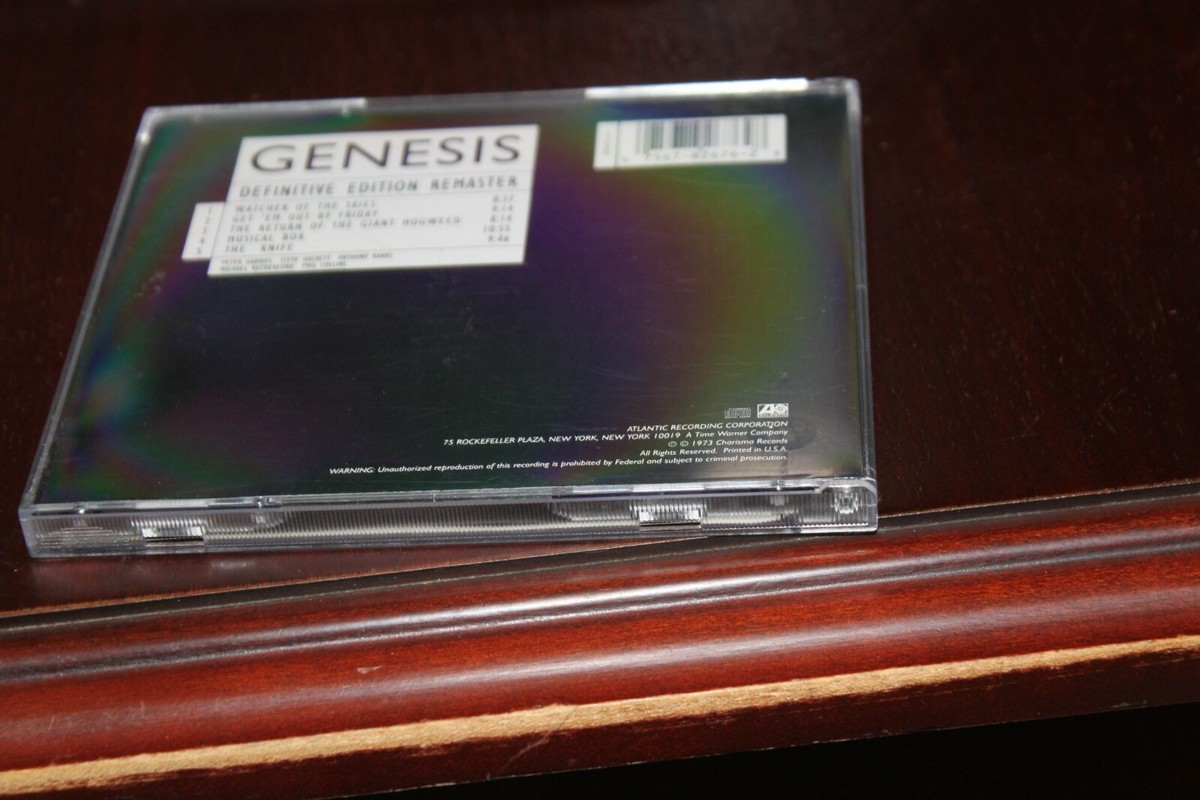 洋楽 GENESIS Live Definitive Edition Remaster GENESIS
