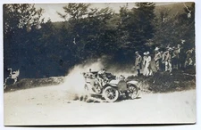 1910's Motor Racing - Vintage Silver Print Photo Card - 2