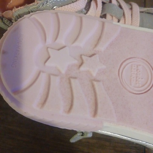 Wonder Nation Toddler Girls/Unicorn High Top Sneaker, Size 10 Zippers - Picture 15 of 16