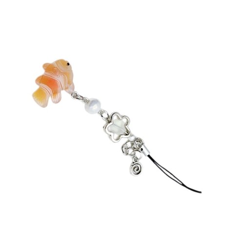 Small Fish Bead Phone Charm Straps Key Hangings Pendants Bag Decoration - Zdjęcie 5 z 14