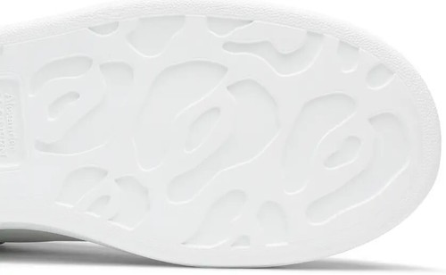 ALEXANDER MCQUEEN Oversized Sole White/Paris Blue Leather Sneaker EU 41.5 /US8.5 - Picture 6 of 8