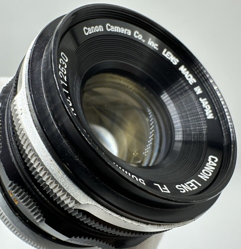 Canon FL 50mm f1.8 Manual Focus Lens - Picture 3 of 10