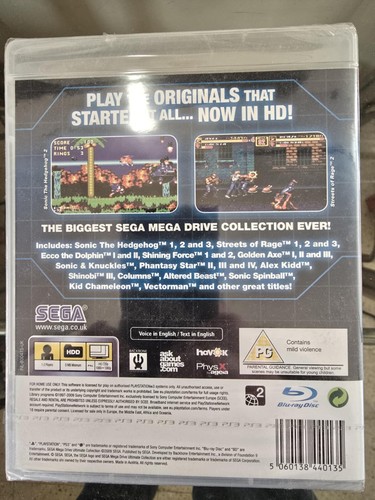 SEGA Mega Drive Ultimate Collection (Sony PlayStation 3, 2009) - Picture 2 of 2