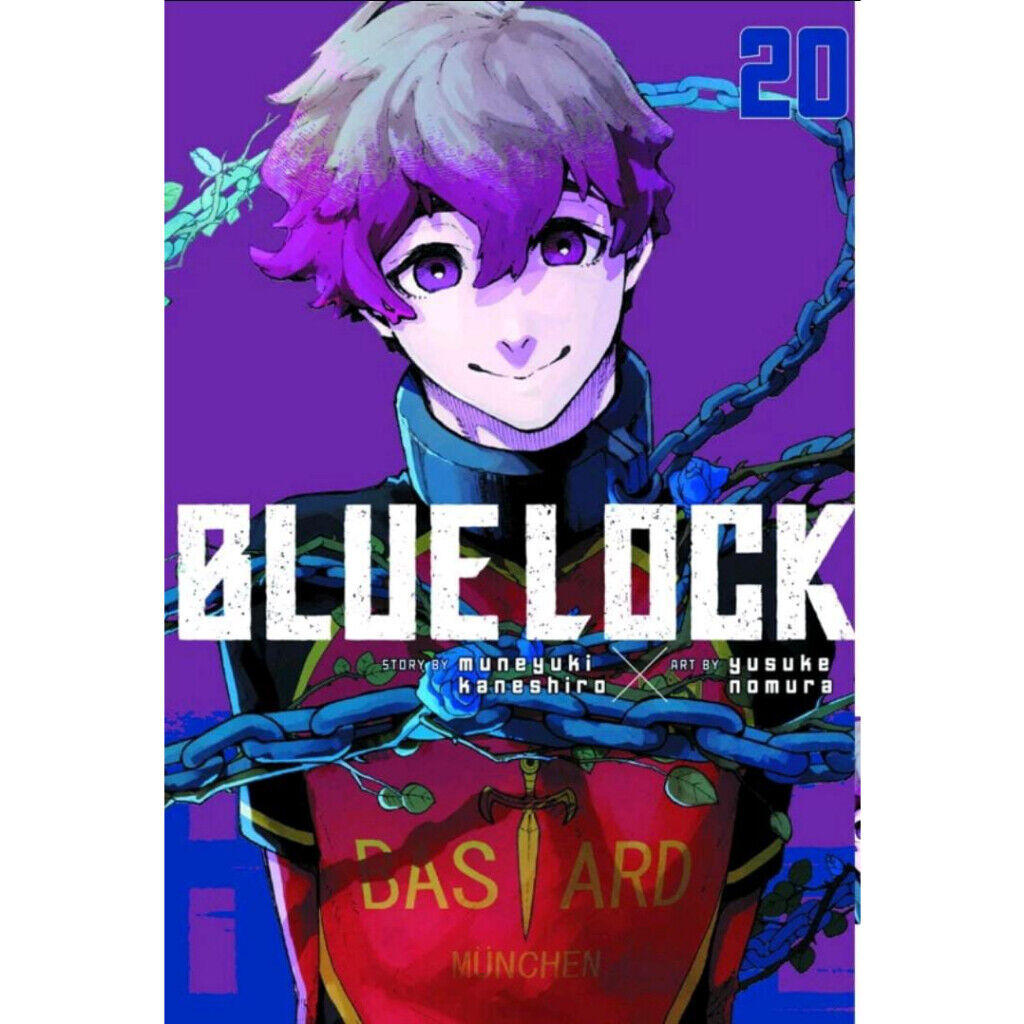 Blue Lock Manga Anime Volume 1-22 English Comic Book Full Set