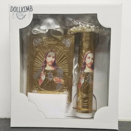  Baptism Candle White. WHOLESALE/ Vela para Bautizo Biblia. MAYOREO. DOLLKIMB.  - Picture 9 of 63