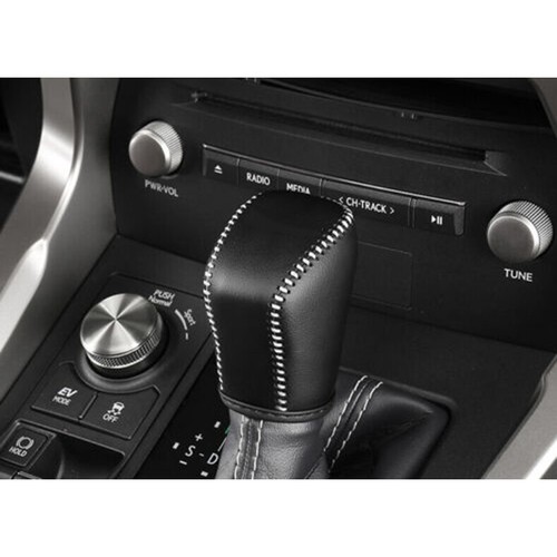 For Lexus NX200t 300h 2015-2021 Leather Inner Gear Shift Knob Shifter Lever Trim - Picture 2 of 7