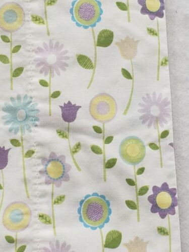 2 fundas de almohada estándar circo flores florales púrpura verde azul - Imagen 5 de 8
