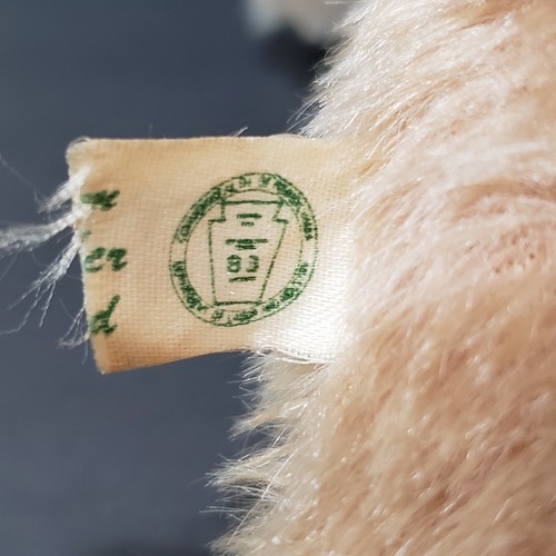 Mary Meyer Teddybär Stofftier hellbraun mit braunen Augen Vintage Plüschtier Stuffy - Bild 8 von 8