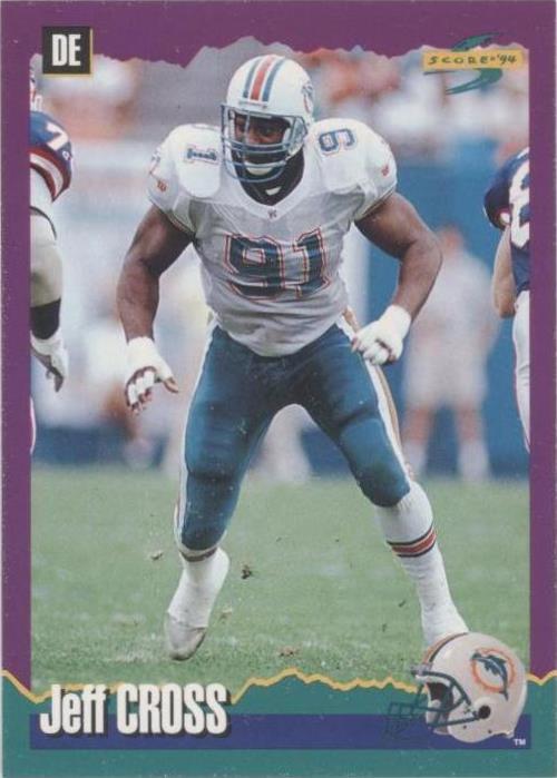 1994 Score Jeff Cross #185 - 1 of 2