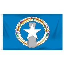 3x5 Northern Mariana Islands Nylon / Poly Blend Flag 3'x5' Marianas