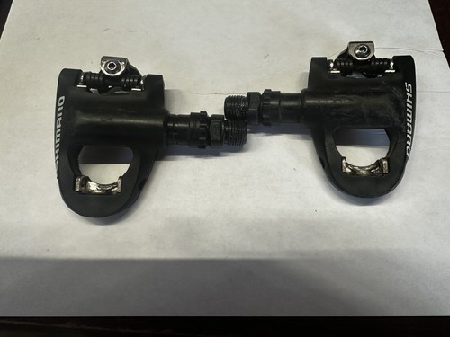 Shimano PD-R535 Clipless Road Bike Pedals Black (No Cleats) - Picture 2 of 2