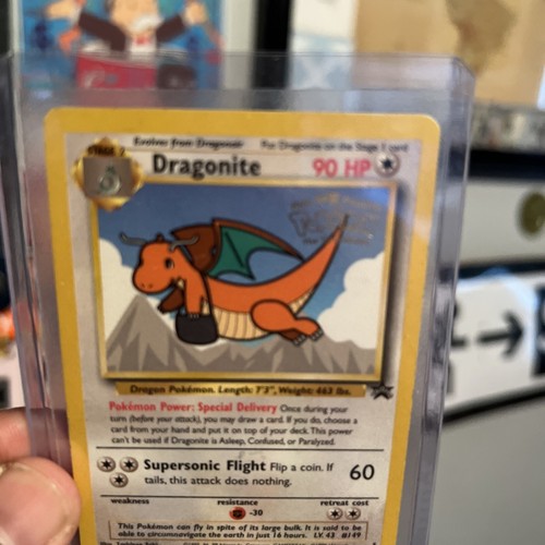 Dragonite Pokémon Warner Brothers(WB) Movie Promo Foil Card. #5 Rejected Pokémon - Picture 7 of 11