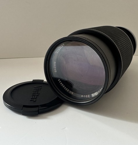 Zoom Vivitar 75-205mm f3.8 - Close focusing - Monture Canon FD - Argentique - Imagen 8 de 8
