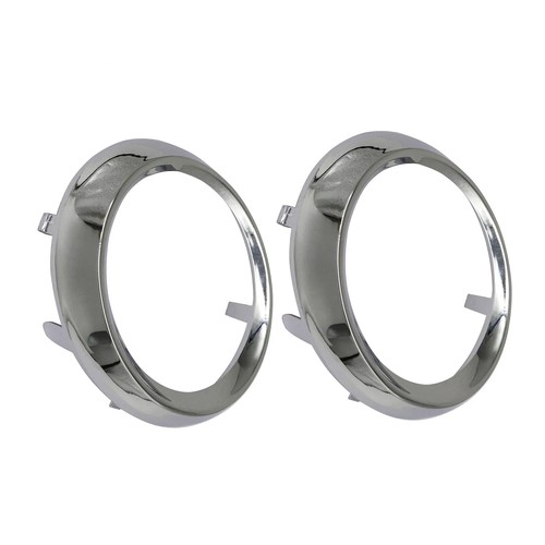 Pair For Toyota Sienna SE 2011-2017 Fog Light Lamp Bezel Cover Chrome Trim Rings - Picture 6 of 10