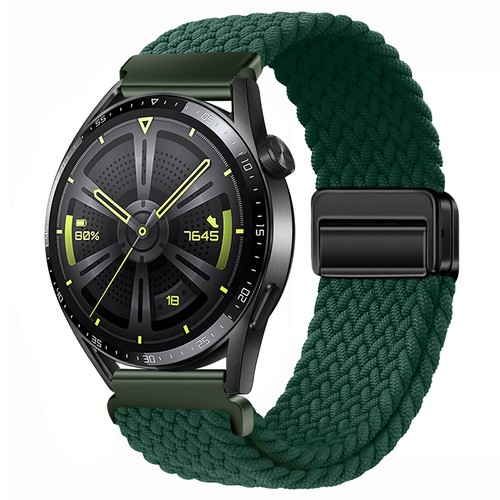18mm 20mm 22mm Braided Nylon Loop Magnetic Wrist Watch Band Quick Release Strap - Bild 123 von 171