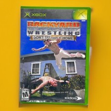 Backyard Wrestling: Don't Try This At Home Original Xbox CIB Complete W/ Manual