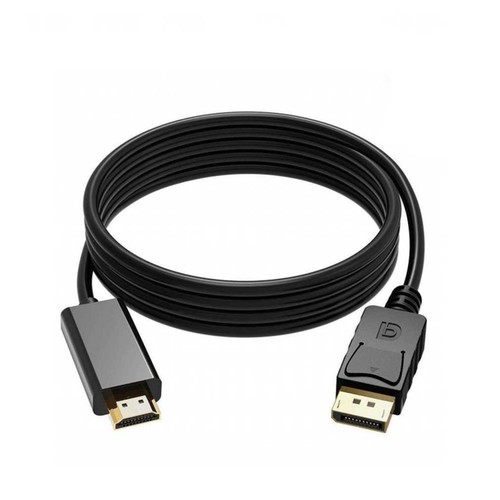 Displayport DP auf HDTV Kabel 1,8m Ultra 4K HD M/M Video Audio C/Schwarz - Bild 6 von 6