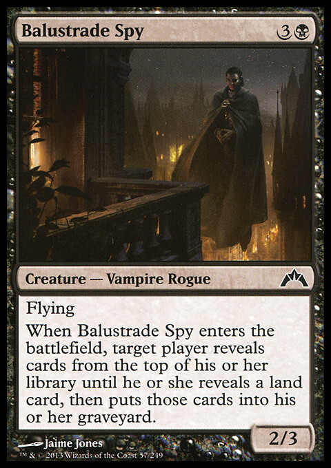 Magic the Gathering MTG Balustrade Spy (57) Gatecrash   LP