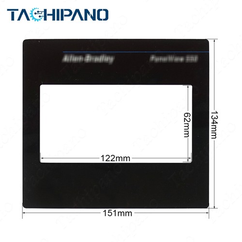 2711-T5A5L1 Touch Panel for 2711-T5A9L1 Screen with Front Overlay - Picture 5 of 9