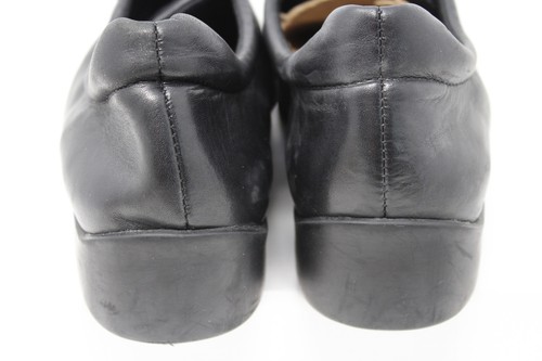 Enzo Angiolini Y. Paulson Black Leather Loafers EA Flexo Sole Shoes Womens 7.5 M - Bild 4 von 10